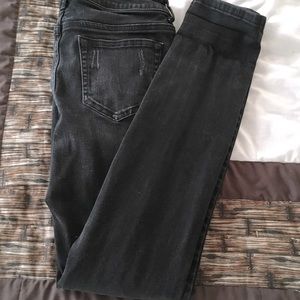 Maurices destructed Jeggings